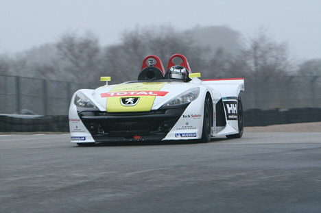 Thomas Mueller på Sturup Raceway.